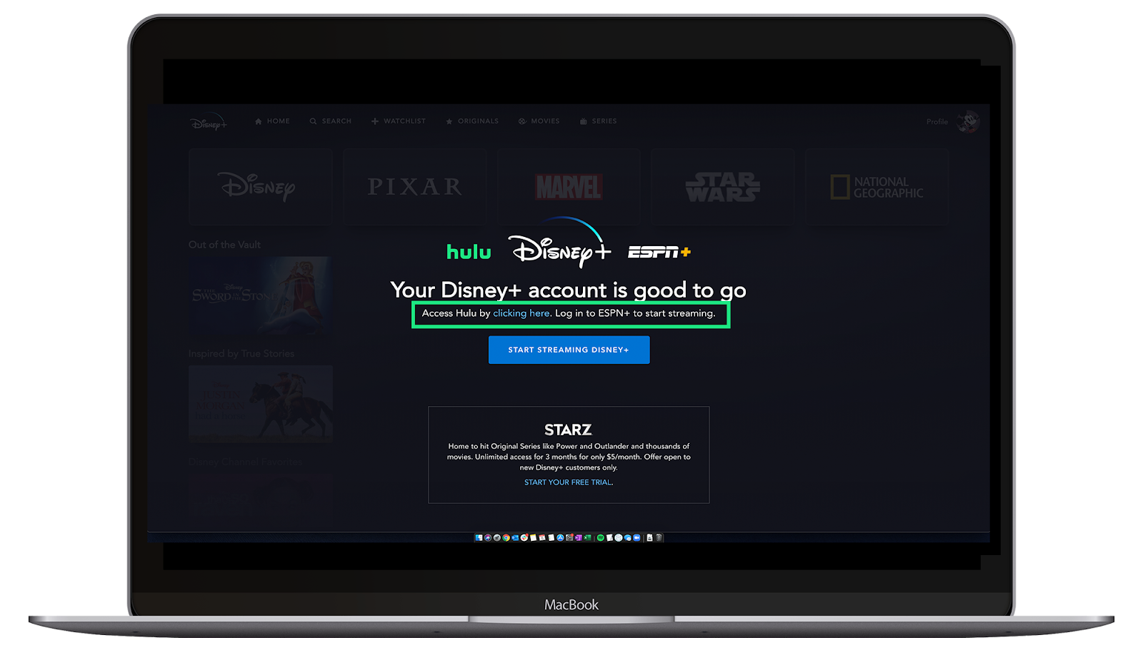 Activate Hulu with the Disney Bundle