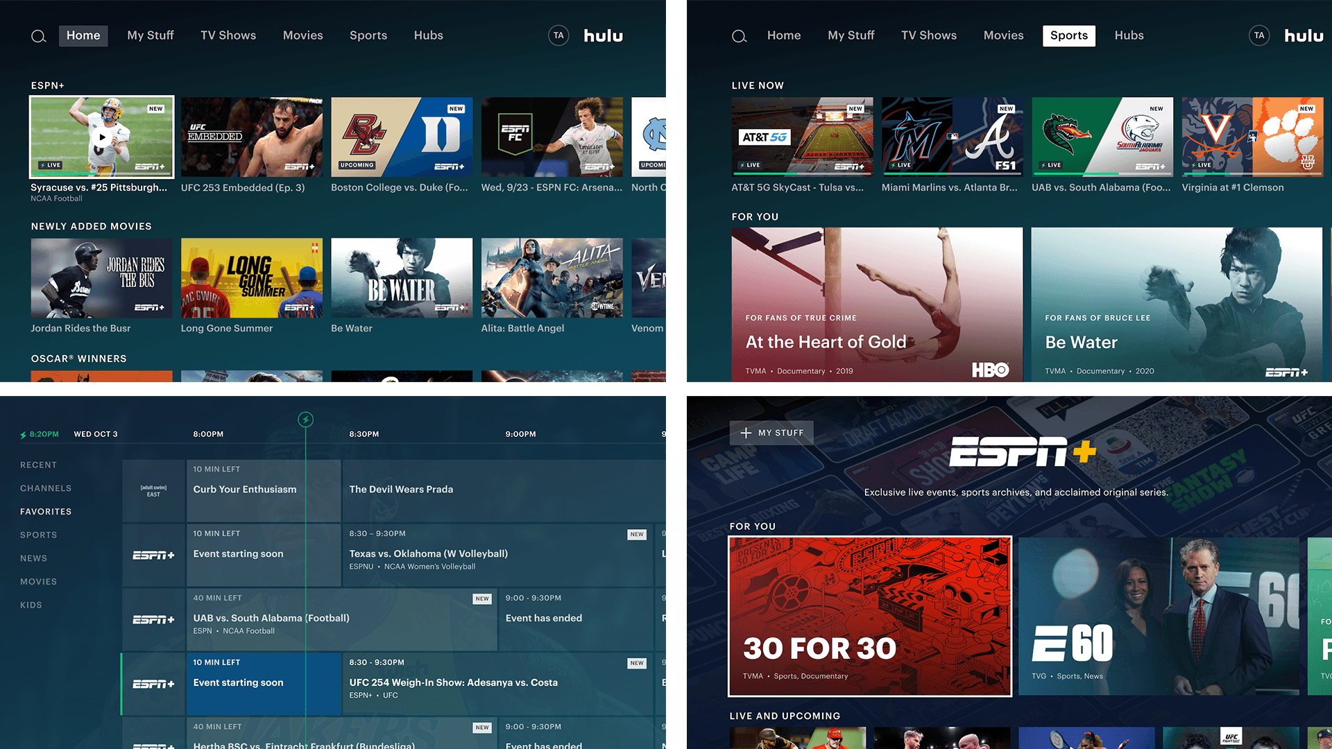 Hulu ESPN+ Add-on