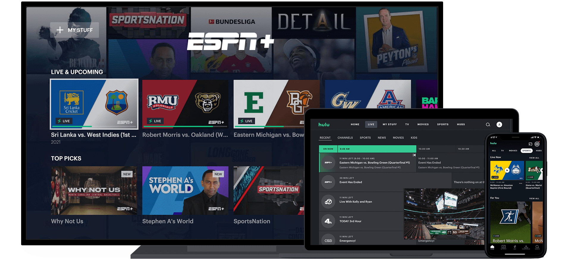 How to Watch College Football on Hulu+ Live TV